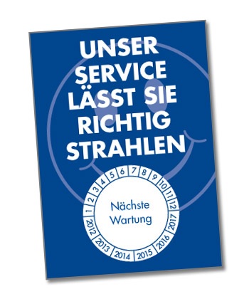 Unser Service lässt Sie richtig strahlen!